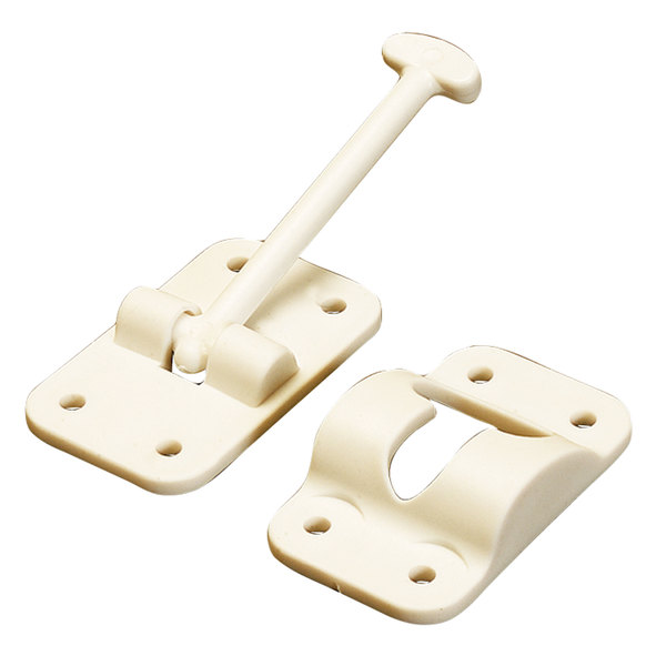Ap Products AP Products 013-084 Plastic Door Holdback - 3-1/2", Colonial White 013-084